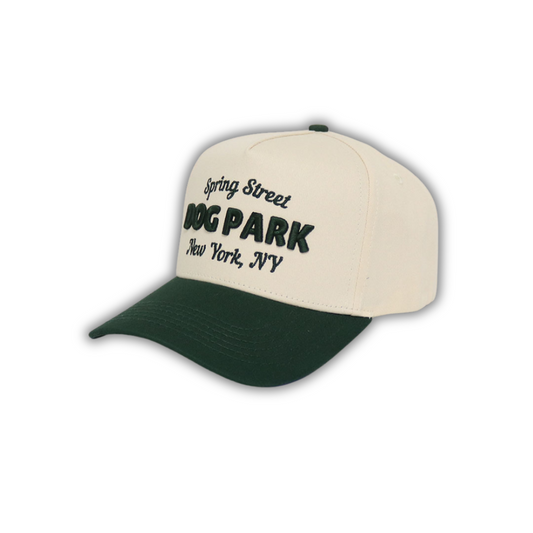 Spring Street Dog Park | Cream & Green