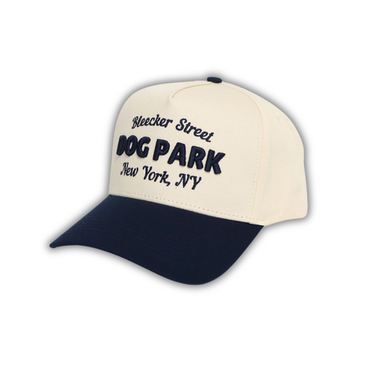 Bleecker Street Dog Park | Cream & Navy