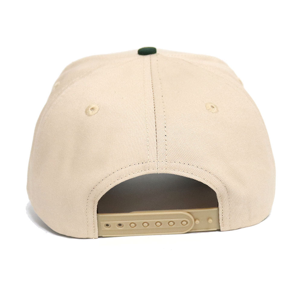 Hither Hills Dog Park Hat | Khaki & Green