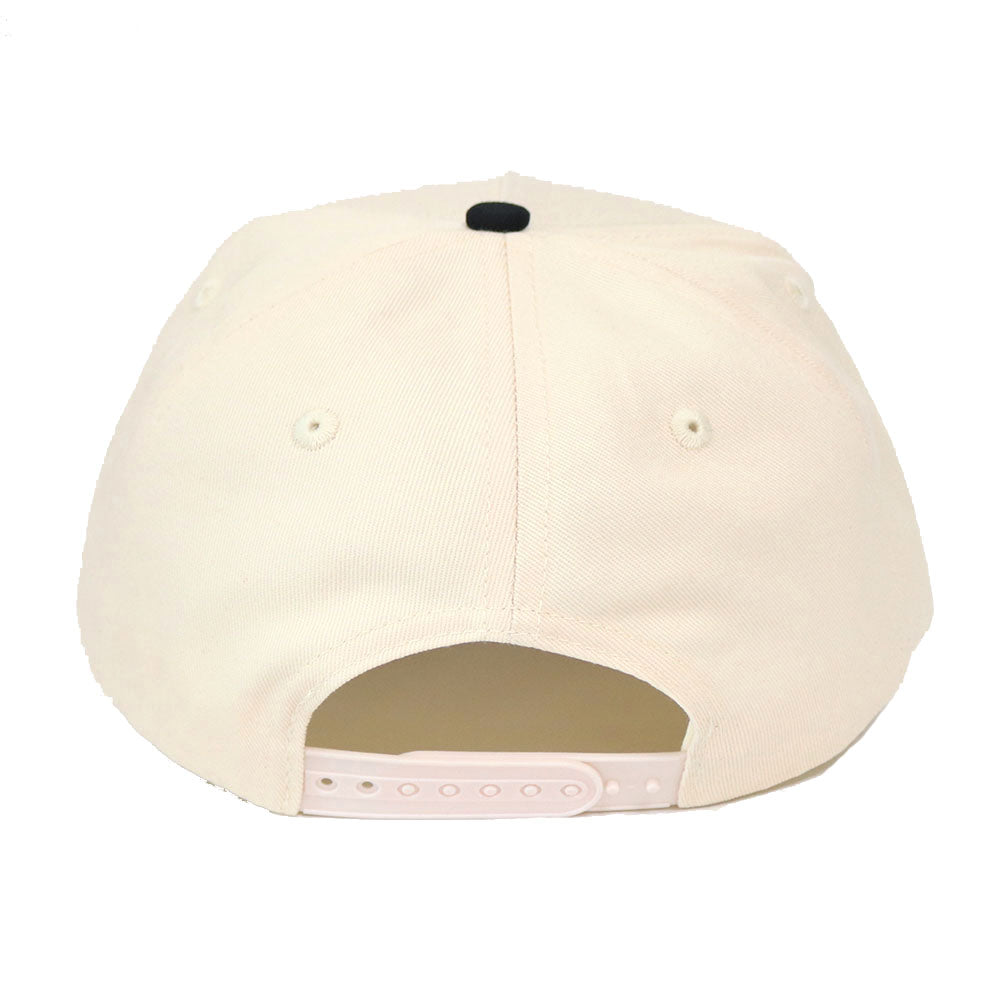 Dimes Square Dog Park Hat | Cream & Black