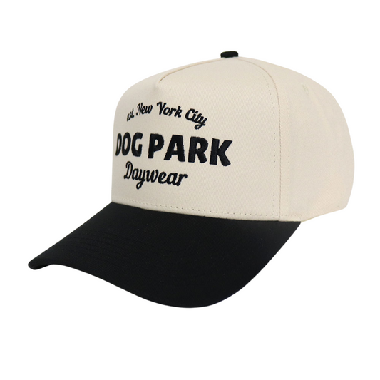Original NYC Hat | Cream & Black