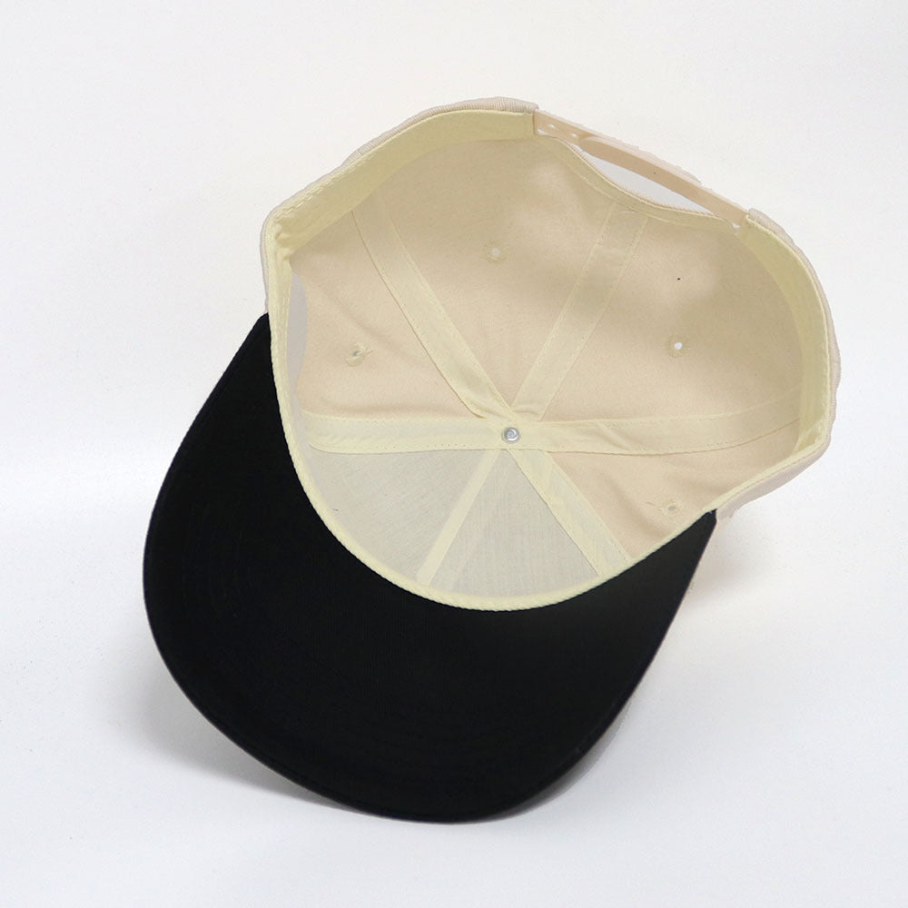Original NYC Hat | Cream & Black