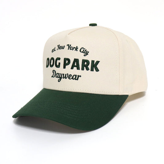 Original NYC Hat | Cream & Green