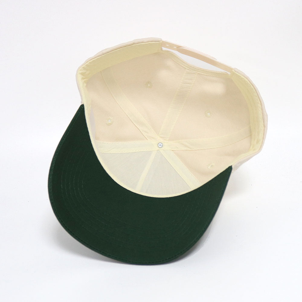 Original NYC Hat | Cream & Green