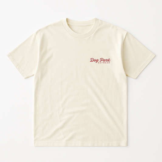 Dog Days Surf Oversized T-Shirt | Cream