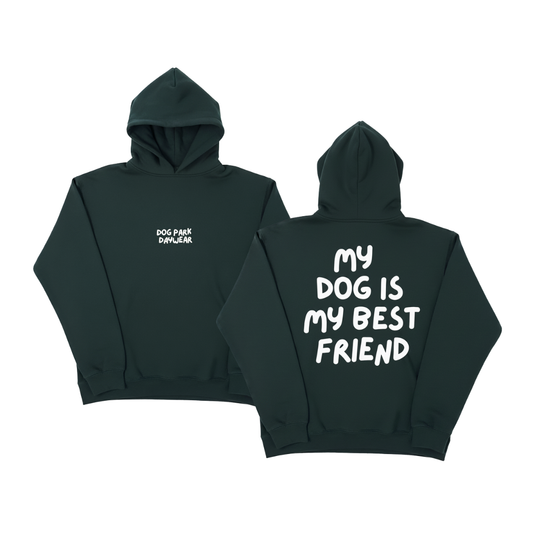 Best Friend Hoodie | Dark Green
