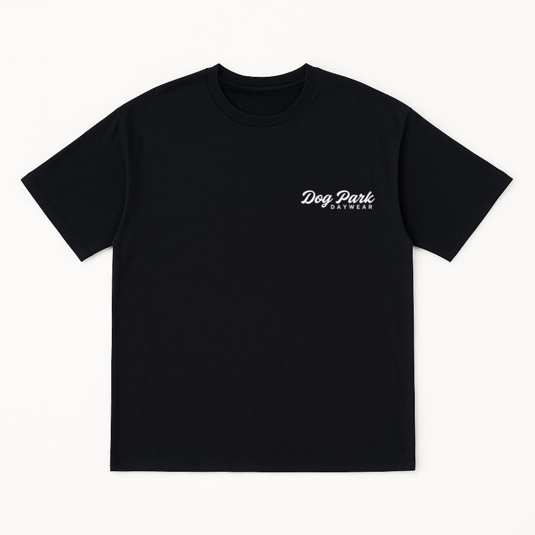 Dog Days Park Oversized T-Shirt | Navy