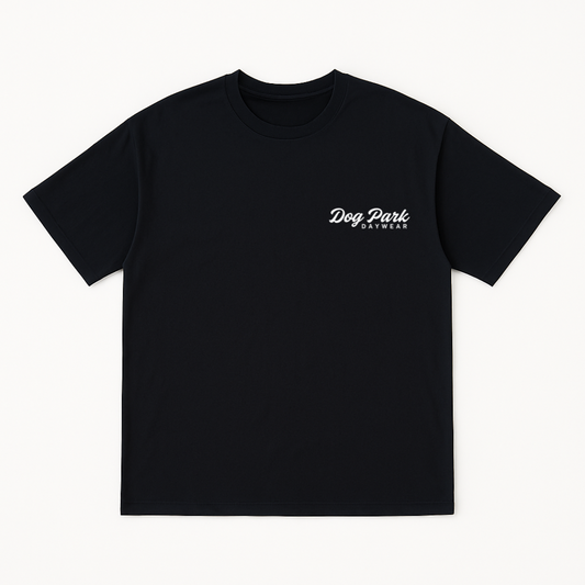 Dog Days Park Oversized T-Shirt | Navy