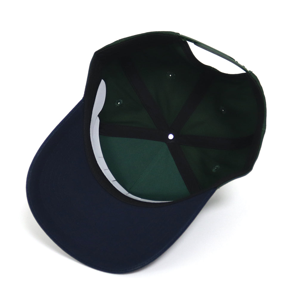 Dog Lover Logo Hat | Green, Navy and White