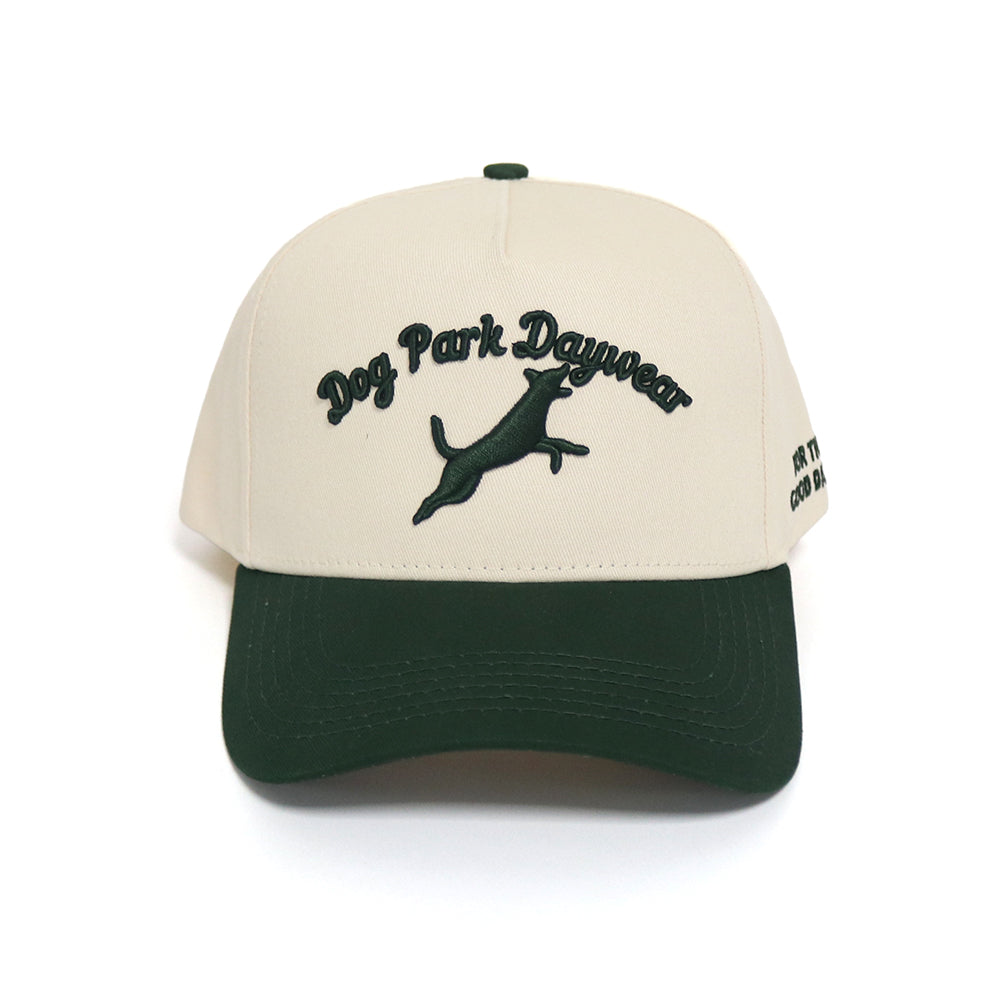 Fetch Hat Cream & Green