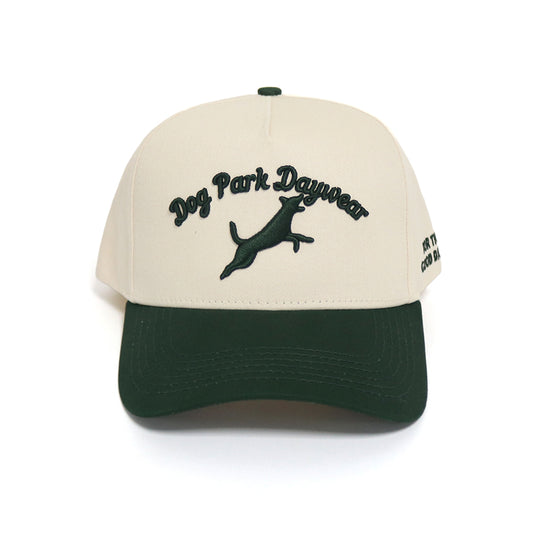 Fetch Hat Cream & Green