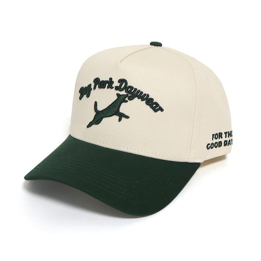 Fetch Hat Cream & Green