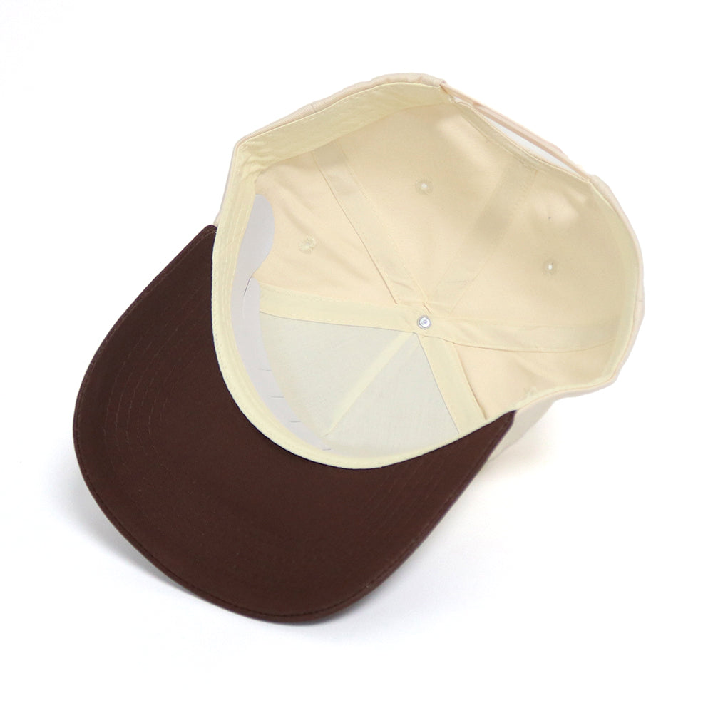 Original NYC Hat | Cream & Brown