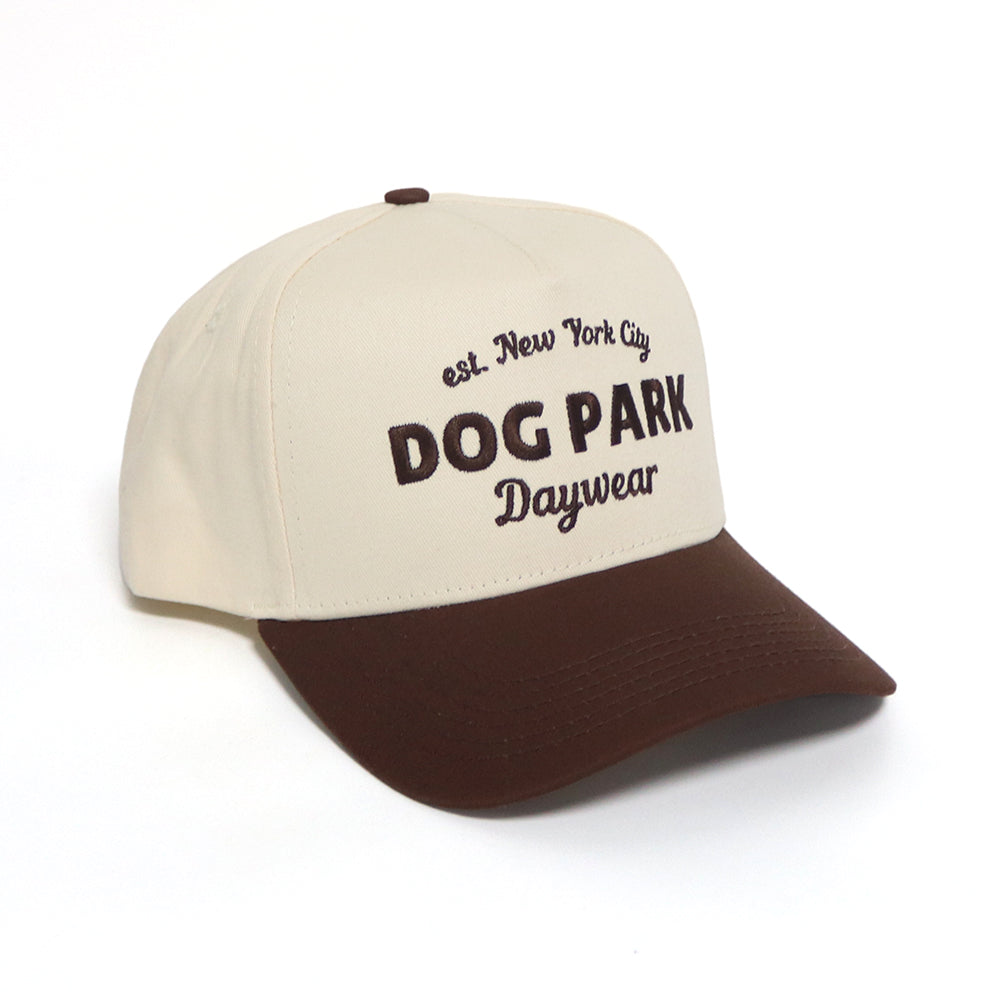 Original NYC Hat | Cream & Brown