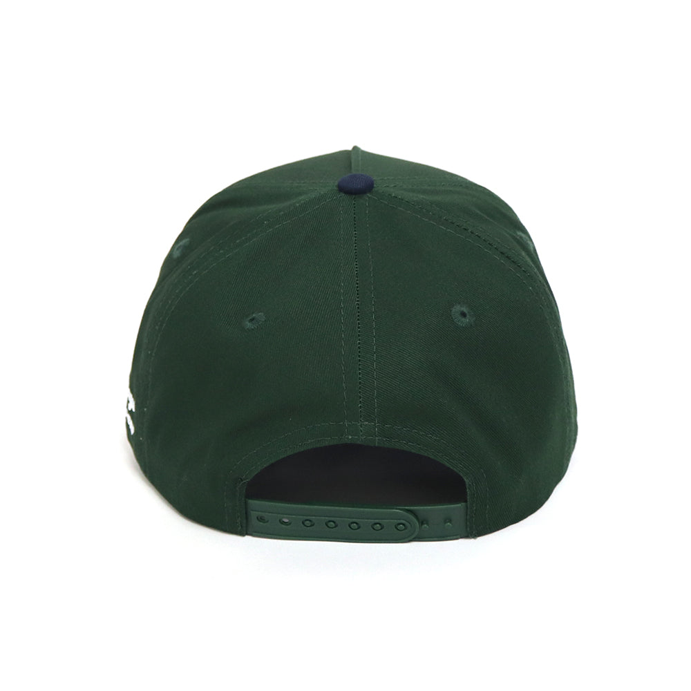 Dog Lover Logo Hat | Green, Navy and White