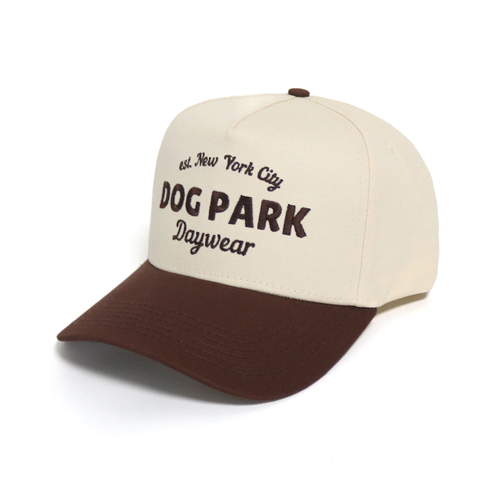 Original NYC Hat | Cream & Brown
