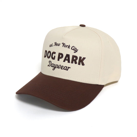 Original NYC Hat | Cream & Brown