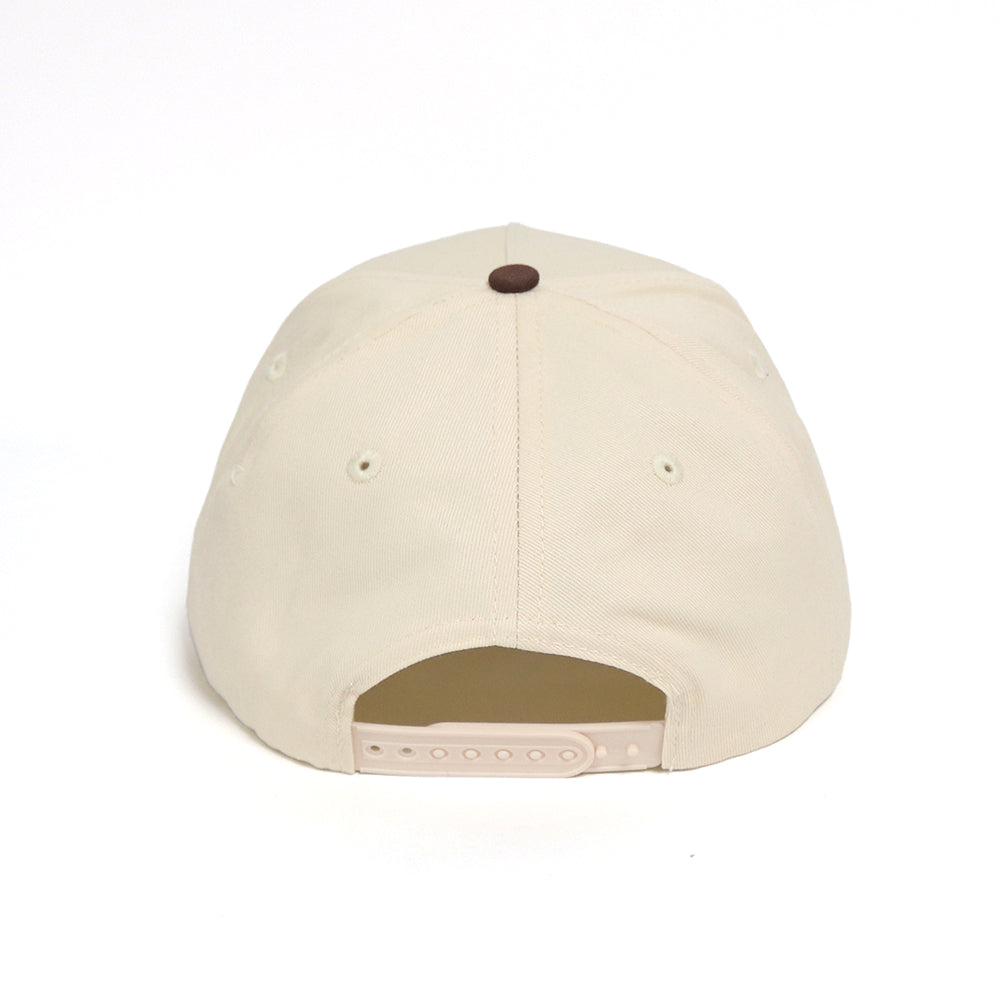 Original NYC Hat | Cream & Brown